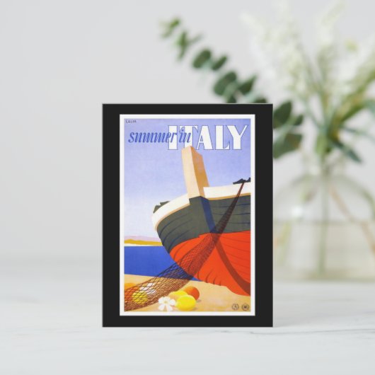 イタリアの夏 ポストカード (スタンド正面)