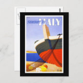 イタリアの夏 ポストカード (正面/裏面)