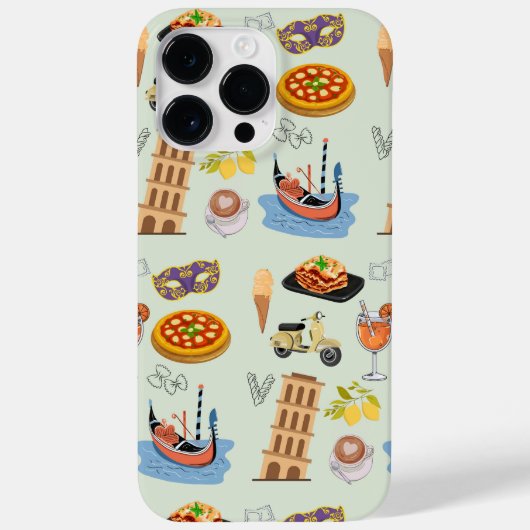 イタリアの夢の休暇 Case-Mate iPhoneケース (裏面)