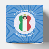 イタリアの天使のハヌカの旗 フェイバーボックス (上部)