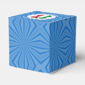 イタリアの天使のハヌカの旗 フェイバーボックス (裏面サイド)