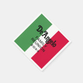 イタリアの姓 名前 同窓会 スタンダードカクテルナプキン (角)