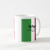 イタリアの姓 名 リユニオン コーヒーマグカップ (正面右)