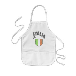 イタリアの子供用調理エプロン 子供用エプロン