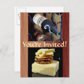 イタリアの少し招待状 インビテーションポストカード (正面/裏面)