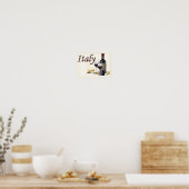 イタリアの少し ポスター (キッチン)