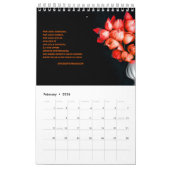 イタリアの庭の突然の変化 カレンダー (2月 2026)