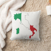 イタリアの形 クッション (ブランケット)