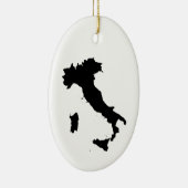 イタリアの形 セラミックオーナメント (右)