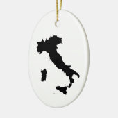 イタリアの形 セラミックオーナメント (左)