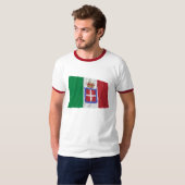 イタリアの振る旗(1861-1946年) Tシャツ (正面フル)