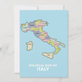 イタリアの政治地図 セーブザデート (正面)