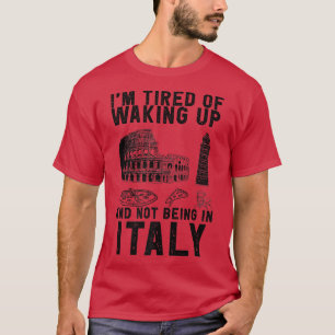 イタリアの旅行ことわざイタリアンのための文化とイタリア Tシャツ