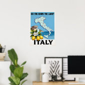 イタリアの旅行ポスター ポスター (ホームオフィス)