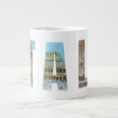 イタリアの旅行場所 ジャンボコーヒーマグカップ (正面)