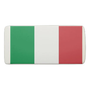 イタリアの旗が付いている愛国心が強いくさびの消す物 消しゴム