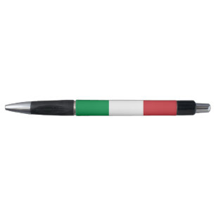 イタリアの旗が付いている愛国心が強いペン ボールペン