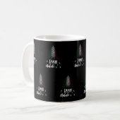 イタリアの旗とのメリークリスマス コーヒーマグカップ (正面左)