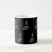 イタリアの旗とのメリークリスマス コーヒーマグカップ (中央)