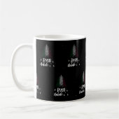 イタリアの旗とのメリークリスマス コーヒーマグカップ (左)