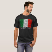 イタリアの旗のティー Tシャツ (正面フル)