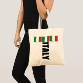 イタリアの旗のバッグ トートバッグ (正面(商品))