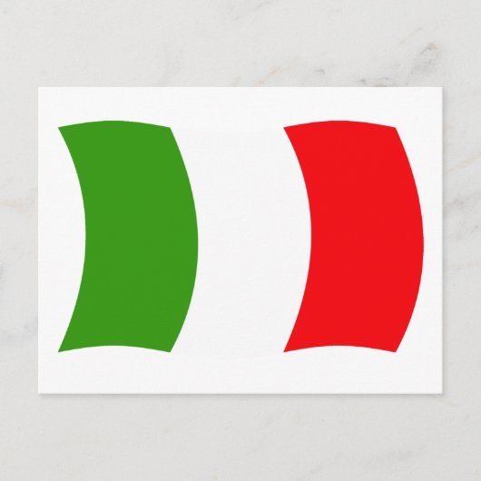 イタリアの旗のポストカード ポストカード (正面)