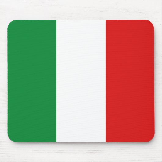 イタリアの旗のマウスパッド マウスパッド (正面)