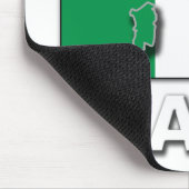 イタリアの旗の土地 マウスパッド (コーナー)