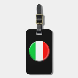 イタリアの旗の荷物のラベル ラゲッジタグ