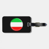 イタリアの旗の荷物のラベル ラゲッジタグ (裏面横)