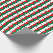 イタリアの旗の蜜蜂の巣の包装紙 ラッピングペーパー (角)