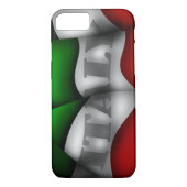 イタリアの旗のiPhone 7の場合 Case-Mate iPhoneケース (裏面)