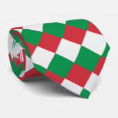 イタリアの旗はダイヤモンドを着色します ネクタイ (ロール)