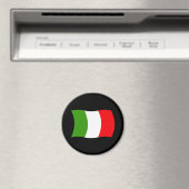イタリアの旗マグネット マグネット (インサイチュ (食洗機))