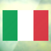 イタリアの旗 カスタムカット ウィンドウサイン (シート3)