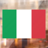 イタリアの旗 カスタムカット ウィンドウサイン (シート2)