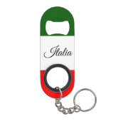 イタリアの旗 キーホルダー栓抜き (裏面)