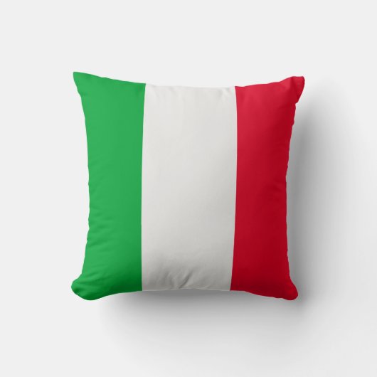 イタリアの旗 クッション (正面)