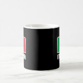 イタリアの旗 コーヒーマグカップ (中央)