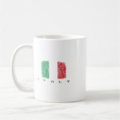 イタリアの旗 コーヒーマグカップ (左)