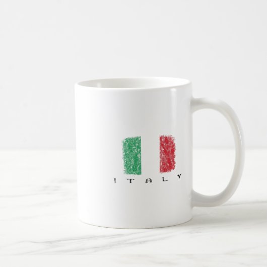イタリアの旗 コーヒーマグカップ (右)