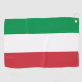 イタリアの旗 ゴルフタオル (横)