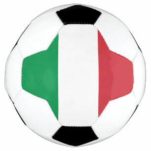 イタリアの旗 サッカーボール