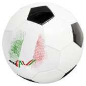 イタリアの旗 サッカーボール (3/4)