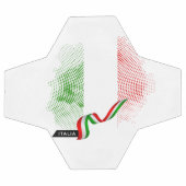 イタリアの旗 サッカーボール (フラット)