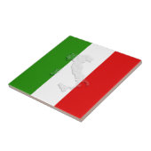 イタリアの旗 タイル (側面)