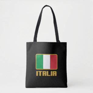 イタリアの旗 トートバッグ