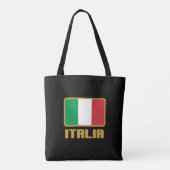 イタリアの旗 トートバッグ (裏面)
