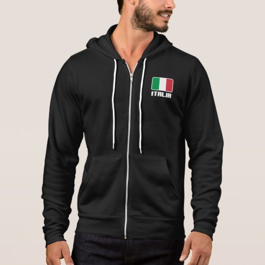 イタリアの旗 パーカ (正面)